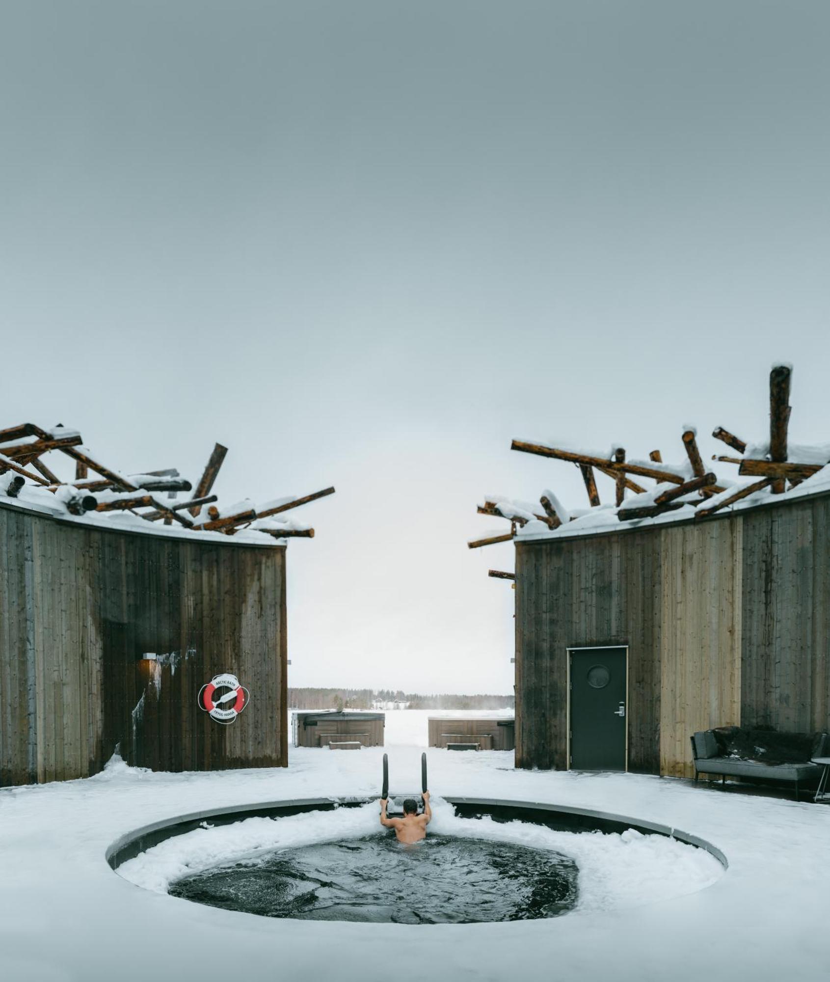 Arctic Bath 호텔 Harads 외부 사진