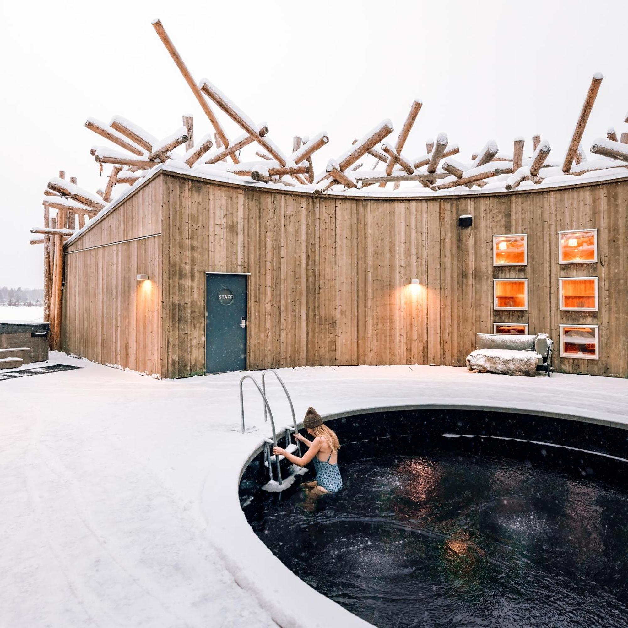 Arctic Bath 호텔 Harads 외부 사진